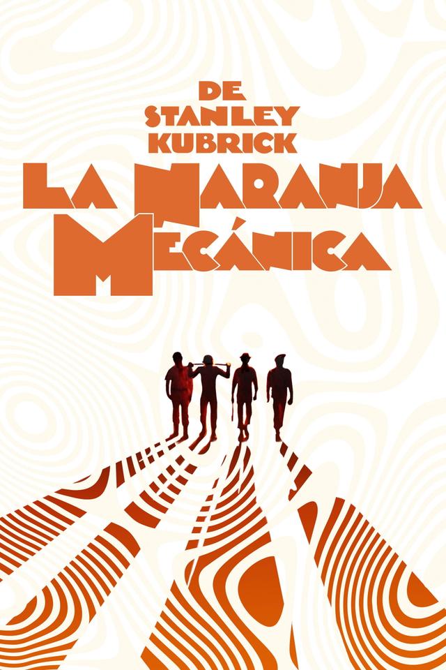 Poster La naranja mecánica