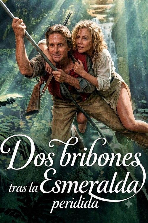 Poster Dos bribones tras la esmeralda perdida