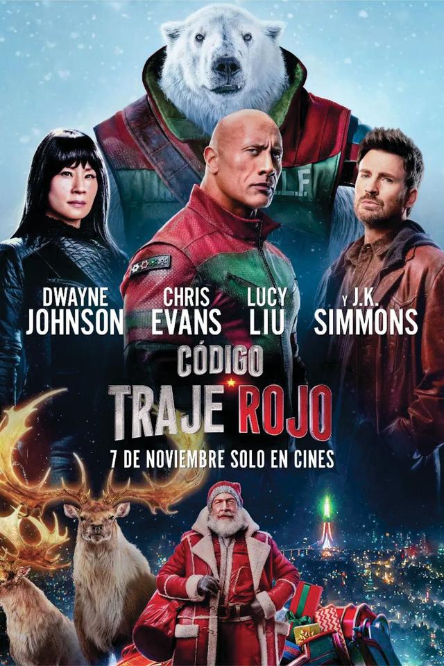 Poster Código: Traje rojo