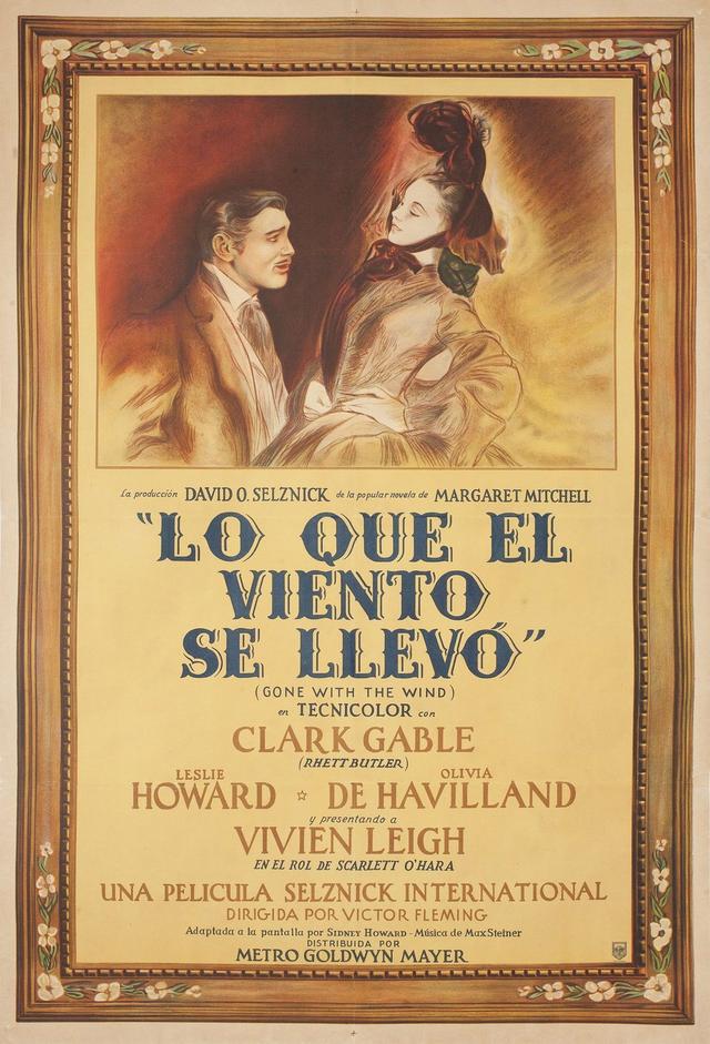 Poster Lo que el viento se llevó