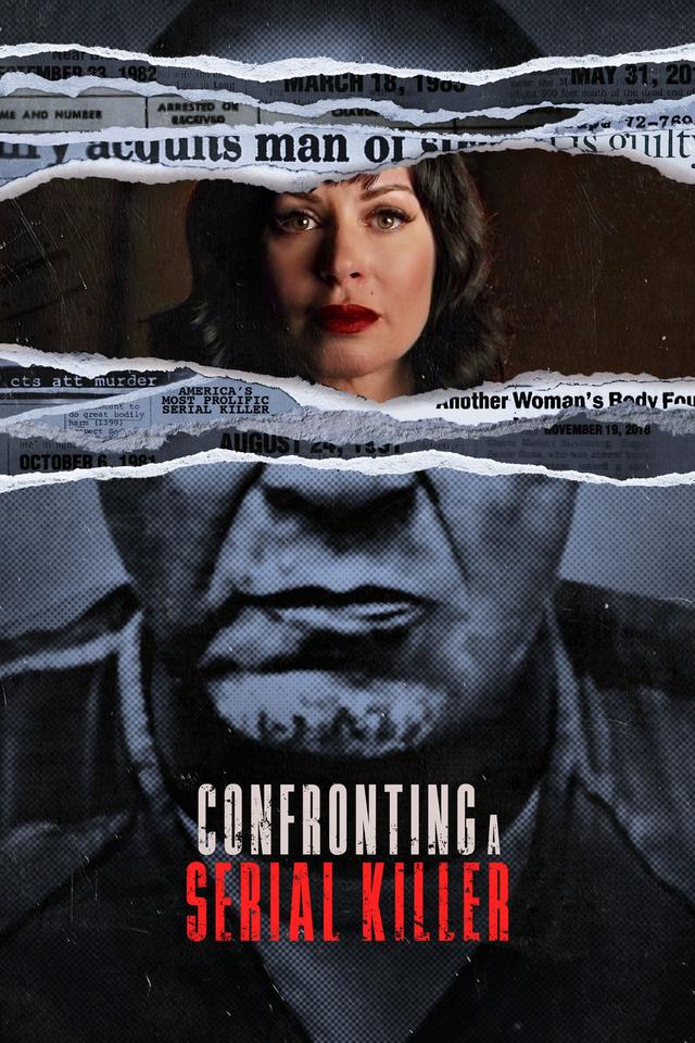 Poster Enfrentada a un asesino en serie