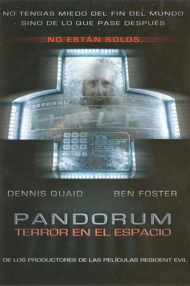 Poster Pandorum: Terror en el espacio