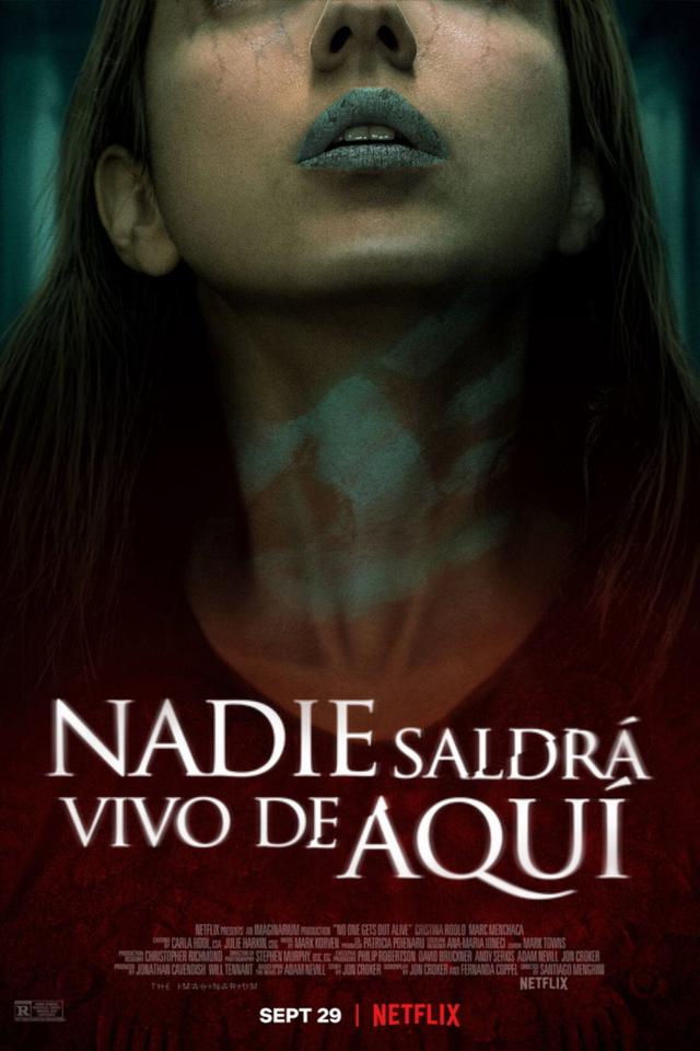 Poster Nadie sale con vida