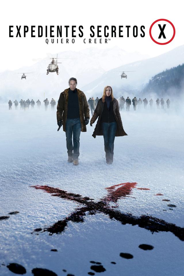 Poster Los expedientes secretos X: Quiero creer