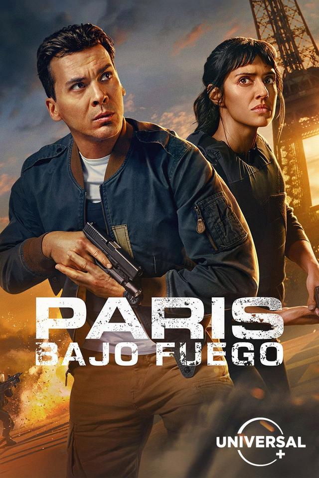 Poster París bajo fuego