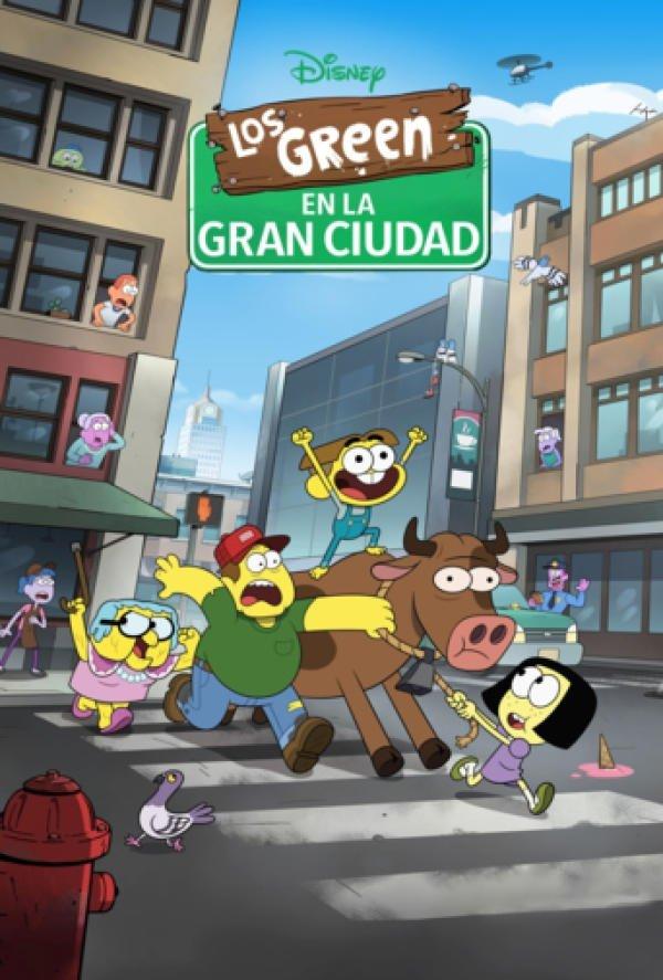 Poster Los vecinos Green