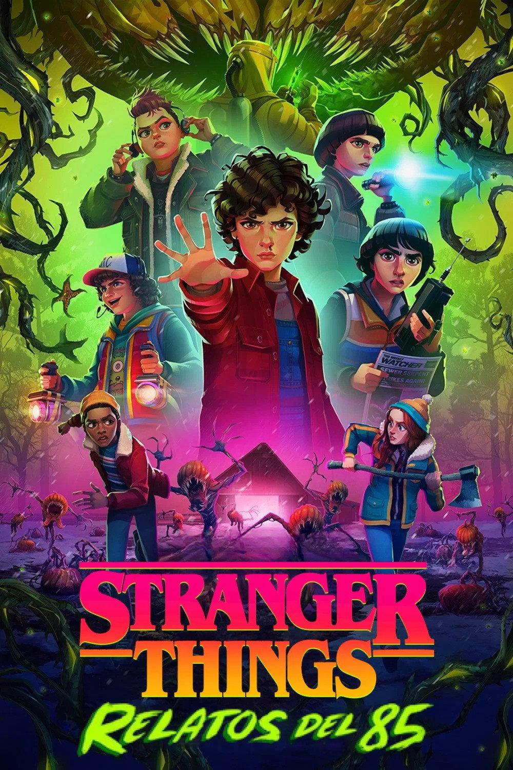 Poster Stranger Things: Relatos del 85