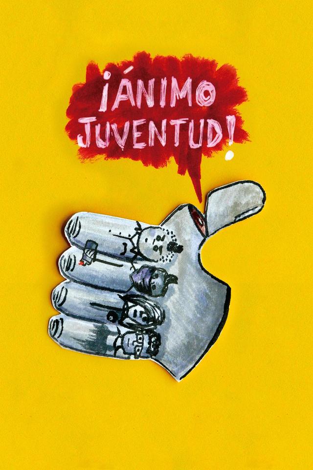 Poster ¡Ánimo Juventud!