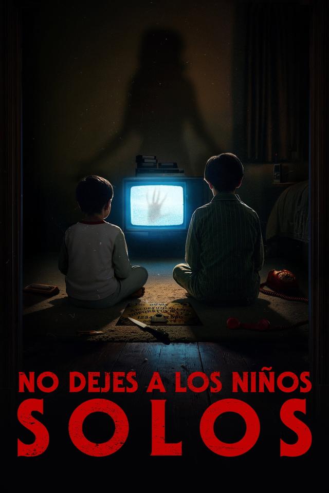 Poster No dejes a los niños solos