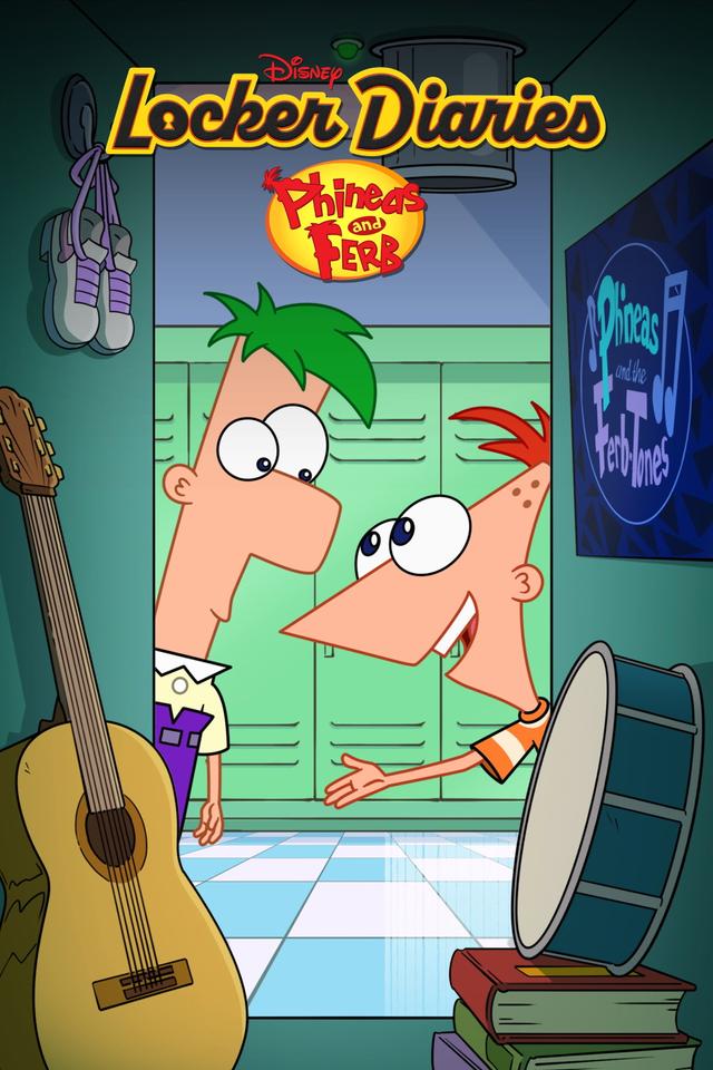 Poster Historias de locker: Phineas y Ferb